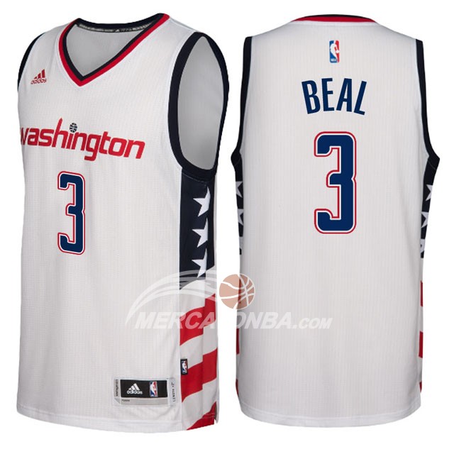 Maglia NBA Beal Washington Wizards Blanco